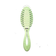 VIP Extensions Beaut Wheat Straw Detangling Fishbone Brush Hair Tools White Smoke