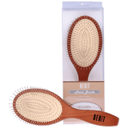 VIP Extensions Beaut Wooden Cushion Brush Hair Tools Black ROUND CUSHION BRUSH