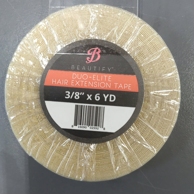 VIP Extensions Beautify Duo-Elite Hair Extension Tape, 3/8" Hair Extension Tape Dark Slate Gray