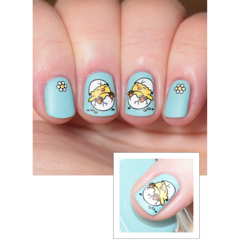 UberChic Beauty Bee-You-Tiful Spring Stamping Plate Tan