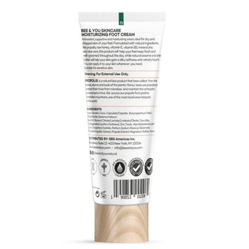 VIP Extensions Bee & You Skincare Foot Cream Body Cream White Smoke