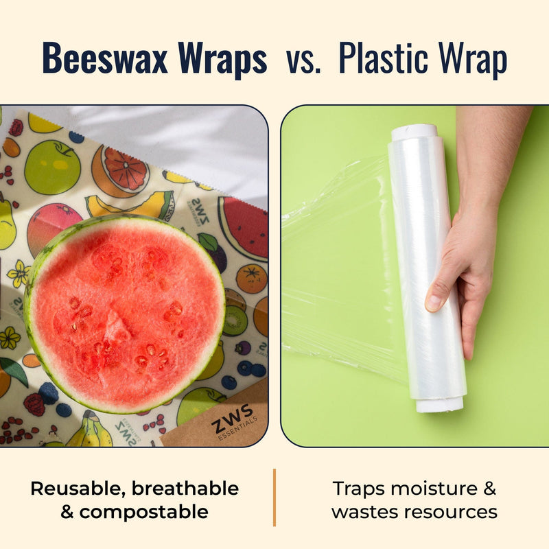 ZeroWasteStore.com Beeswax Wraps – Plastic-Free Food Storage Food Wraps Seashell Honeycomb / 3-Pack Assorted,Honeycomb / 3-Pack Medium,Honeycomb / 3-Pack Large,Honeycomb / Bread Wrap,Pollinators / 3-Pack Assorted,Pollinators / 3-Pack Medium,Pollinators / 3-Pack Large,Pollinators / Bread Wrap,Fruit / 3-Pack Assorted,Fruit / 3-Pack Medi
