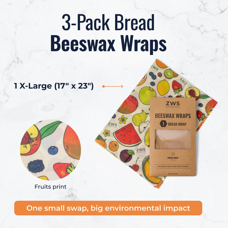 ZeroWasteStore.com Beeswax Wraps – Plastic-Free Food Storage Food Wraps White Smoke Honeycomb / 3-Pack Assorted,Honeycomb / 3-Pack Medium,Honeycomb / 3-Pack Large,Honeycomb / Bread Wrap,Pollinators / 3-Pack Assorted,Pollinators / 3-Pack Medium,Pollinators / 3-Pack Large,Pollinators / Bread Wrap,Fruit / 3-Pack Assorted,Fruit / 3-Pack Medi