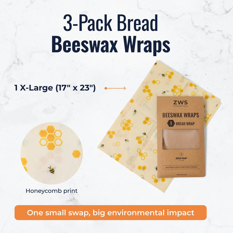 ZeroWasteStore.com Beeswax Wraps – Plastic-Free Food Storage Food Wraps White Smoke Honeycomb / 3-Pack Assorted,Honeycomb / 3-Pack Medium,Honeycomb / 3-Pack Large,Honeycomb / Bread Wrap,Pollinators / 3-Pack Assorted,Pollinators / 3-Pack Medium,Pollinators / 3-Pack Large,Pollinators / Bread Wrap,Fruit / 3-Pack Assorted,Fruit / 3-Pack Medi