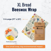 ZeroWasteStore.com Beeswax Wraps Food Wraps White Smoke Honeycomb / 3-Pack Assorted + Bread Wrap,Honeycomb / 3-Pack Assorted,Honeycomb / 3-Pack Medium,Honeycomb / 3-Pack Large,Honeycomb / Bread Wrap,Pollinators / 3-Pack Assorted + Bread Wrap,Pollinators / 3-Pack Assorted,Pollinators / 3-Pack Medium,Pollinators