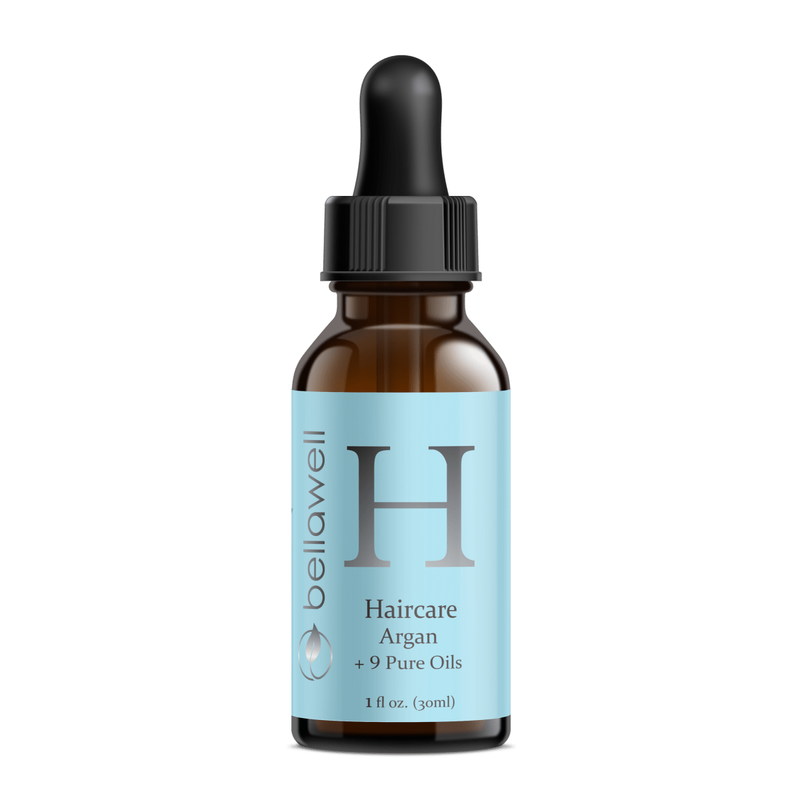 Bellawell Health Bellawell Hair Care with Argan +9 Essential Oils Hair Care oil White Smoke