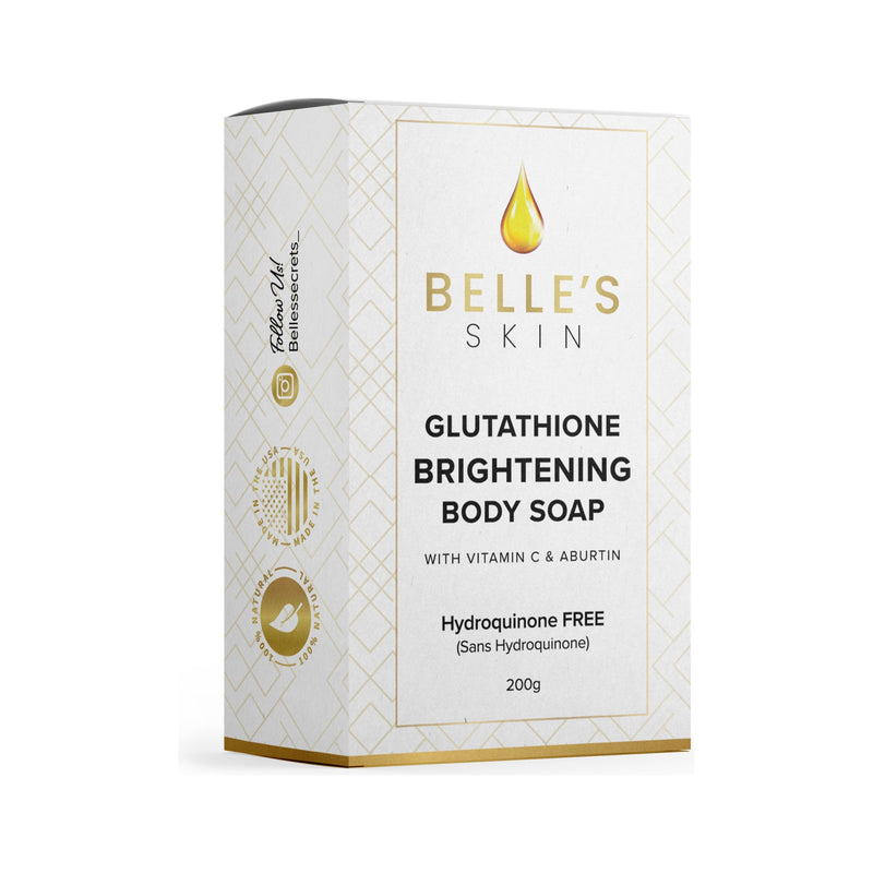 Belle's Secrets Belle's Skin Brightening Body Soap Light Gray