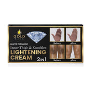 Belle's Secrets Gluta Diamond Inner Thigh & Knuckles Lightening Cream Black
