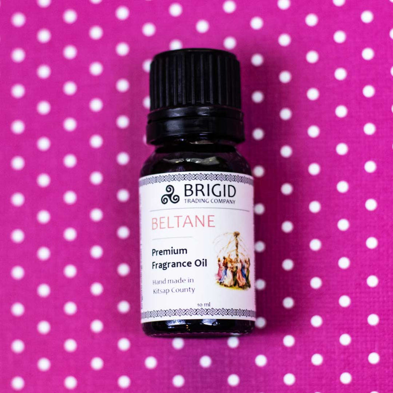 Brigid Trading Company Beltane Diffuser Oil – Rose & Jasmine Natural Home Fragrance Blend diffuser oil Violet Red