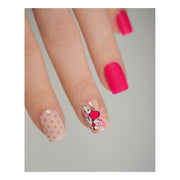 UberChic Beauty Be My Valentine Stamping Plate Dark Gray
