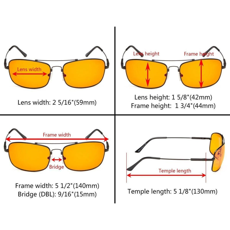 eyekeeper.com Bendable Memory Frame Computer Eyeglasses DS1805 Eyeglasses Orange Black / without magnification,Brown / without magnification,Gold / without magnification,Gunmetal / without magnification,Silver / without magnification