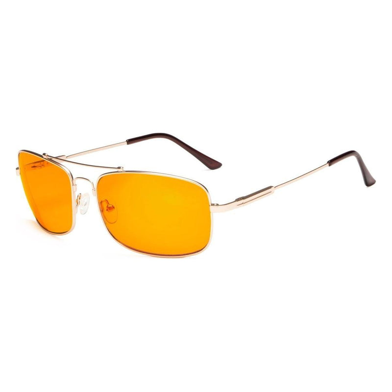 eyekeeper.com Bendable Memory Frame Computer Eyeglasses DS1805 Eyeglasses Antique White Gold / without magnification