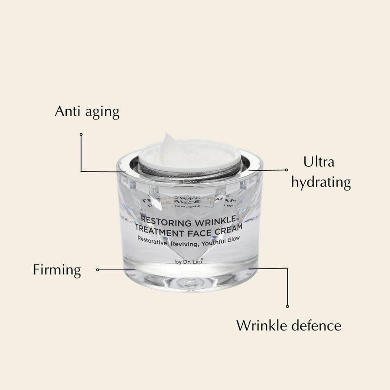 EpiLynx Restoring Wrinkle Treatment Face Cream – Vegan, Hypoallergenic, Gluten-Free Anti-Aging Formula Antique White