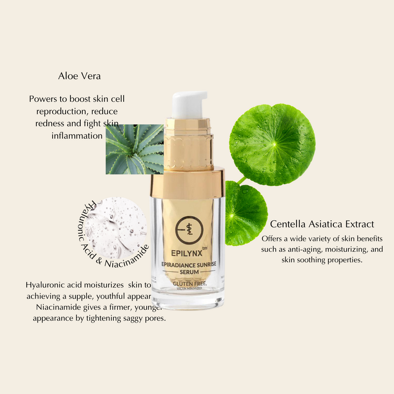 EpiLynx Sunrise Hyaluronic Acid Serum for Sensitive Skin – Nourishing, Firming & Radiant Glow Hydration Face Serums Antique White