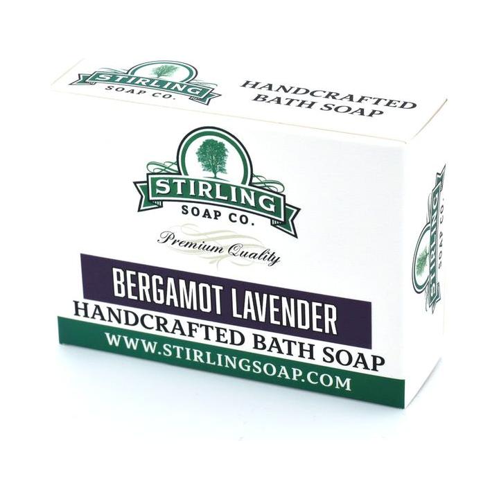 Stirling Soap Co Stirling Soap Co. Bergamot Lavender Bath Soap 5.5 Oz Bath Soap Lavender