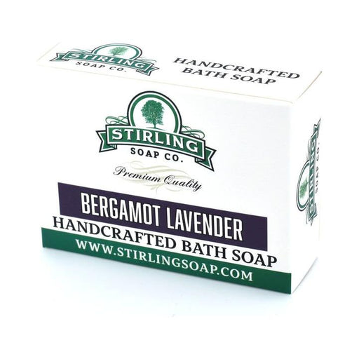 Stirling Soap Co Stirling Soap Co. Bergamot Lavender Bath Soap 5.5 Oz Bath Soap Lavender