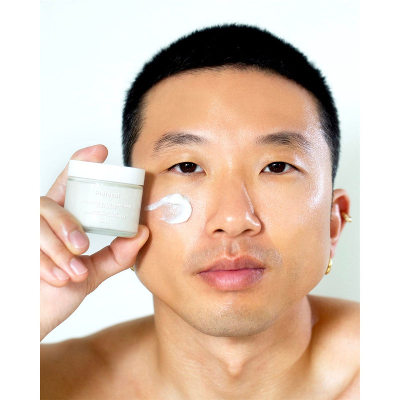 Protocol Skincare Hyaluronic Acid & Niacinamide Renewing Cream White Smoke