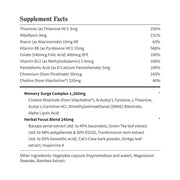 Snap Supplements Brain Food - Buy 2 Get 1 Free White Smoke