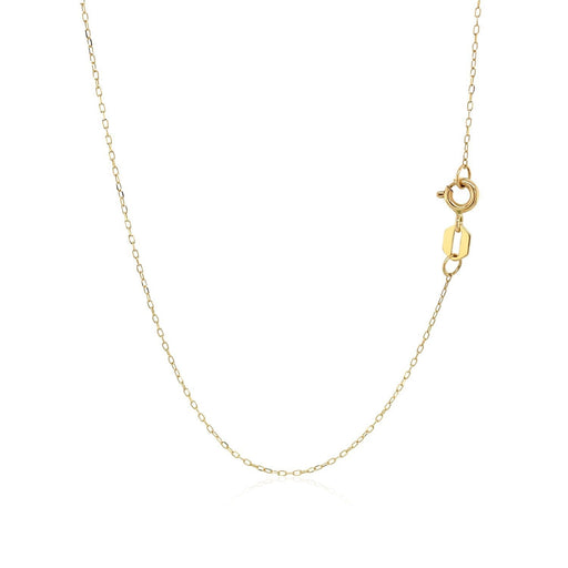 Bids.com 14K Yellow Gold Hand of Hamsa Necklace Necklaces White Smoke 18 / Yellow Gold