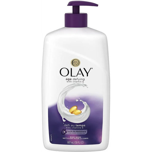 Olay Olay Age Defying Body Wash With Vitamin E - 30 Fl Oz Body Wash White Smoke