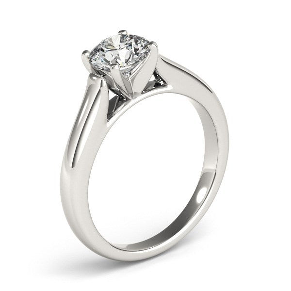Bids.com 14k White Gold Cathedral Design Solitaire Diamond Engagement Ring (1 cttw) Rings White Smoke 3 / White Gold,3.5 / White Gold,4 / White Gold,4.5 / White Gold,5 / White Gold,5.5 / White Gold,6 / White Gold,6.5 / White Gold,7 / White Gold,7.5 / White Gold,8 / White Gold,8.5 / White Gold,9 / White Gold