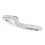 Bids.com 14k White Gold Curved Design Round Diamond Wedding Band (1/4 cttw) Rings White Smoke 3 / White Gold,3.5 / White Gold,4 / White Gold,4.5 / White Gold,5 / White Gold,5.5 / White Gold,6 / White Gold,6.5 / White Gold,7 / White Gold,7.5 / White Gold,8 / White Gold,8.5 / White Gold,9 / White Gold