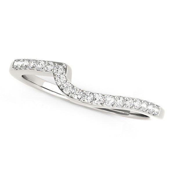Bids.com 14k White Gold Curved Design Round Diamond Wedding Band (1/4 cttw) Rings White Smoke 3 / White Gold,3.5 / White Gold,4 / White Gold,4.5 / White Gold,5 / White Gold,5.5 / White Gold,6 / White Gold,6.5 / White Gold,7 / White Gold,7.5 / White Gold,8 / White Gold,8.5 / White Gold,9 / White Gold