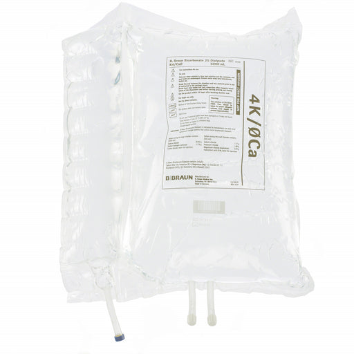 B. Braun Bicarbonate Hemodialysis Solution (4 mEq/L), 2 x 5000 mL Bags Medical Supplies Lavender