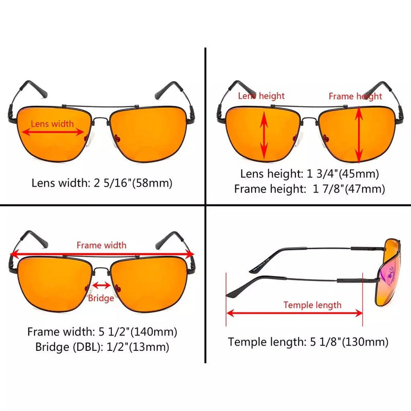 eyekeeper.com Bifocal Blue Light Blocking Reading Glasses DSSG1805 Eyeglasses White Smoke Black / +1.00,Black / +1.50,Black / +2.50,Black / +3.00,Brown / +1.00,Brown / +1.50,Brown / +2.00,Brown / +2.50,Brown / +3.00,Gold / +1.00,Gold / +1.50,Gold / +2.00,Gold / +2.50,Gold / +3.00,Gunmetal / +1.00,Gunmetal / +1.50,Gunmetal / +2.50,Gunmetal / +3