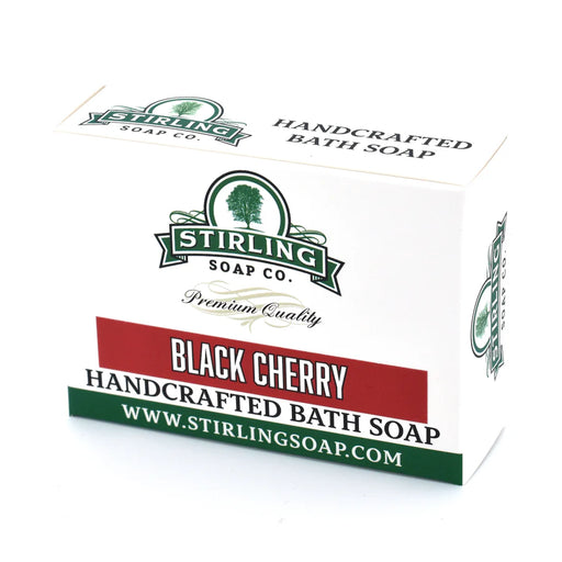Stirling Soap Co. Stirling Soap Co. Black Cherry Bath Soap 5.5 Oz Bath Soap White Smoke