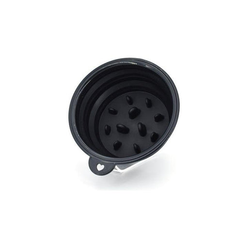 Stirling Soap Co Stirling Soap Co. Collapsible Silicone Shaving Bowl Collection Shaving Bowl Dark Slate Gray Black