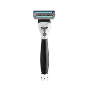 Shave Essentials Black Label Cartridge Razor Razors & Razor Blades White Smoke