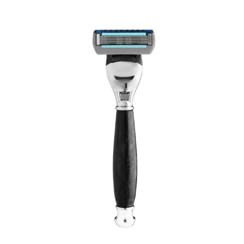 Shave Essentials Black Label Cartridge Razor Razors & Razor Blades White Smoke