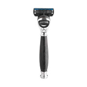 Shave Essentials Black Label Cartridge Razor Razors & Razor Blades White Smoke