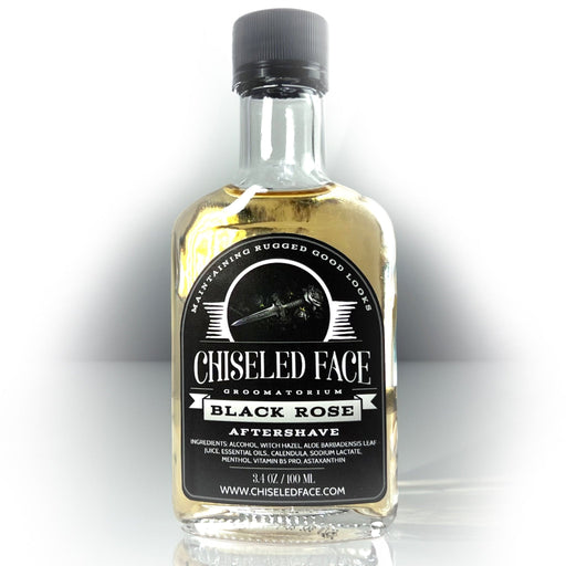 Chiseled Face Black Rose - Aftershave Splash Aftershave White Smoke