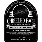 Chiseled Face Black Rose - Aftershave Splash Aftershave Black