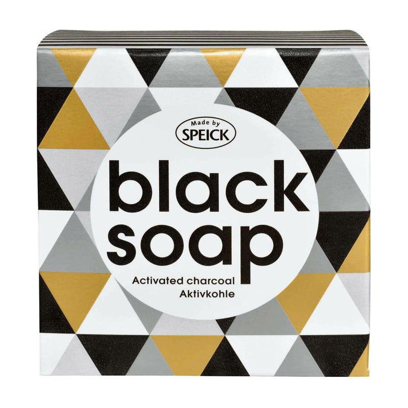 Speick Speick Black Soap Activated Charcoal Face and Body Soap 100g Soap Black