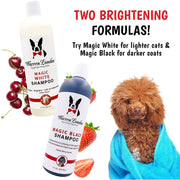 Warren London Magic Black Brightening Dog Shampoo Pet Shampoo & Conditioner White Smoke