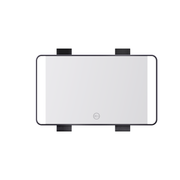 Lurella Cosmetics Visor Mirror Car Mirror Lavender Black