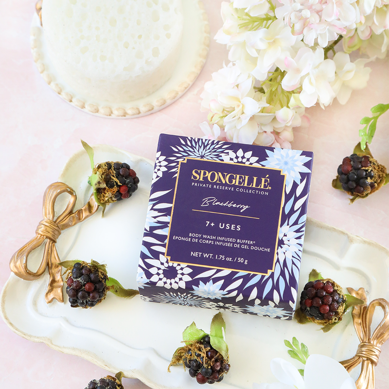 Spongellé Blackberry | Spongette Body Wash Infused Buffer Lavender