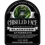 Chiseled Face Blackfern - Aftershave Splash Aftershave Black
