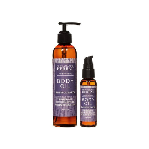 Ora's Amazing Herbal Body Oil, Blissful Earth Body Oil White Smoke 2 oz
