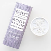 Ora's Amazing Herbal Talc Free Body Powder, Blissful Earth Lavender Scent Body Powder White Smoke Full Size 2.5 oz