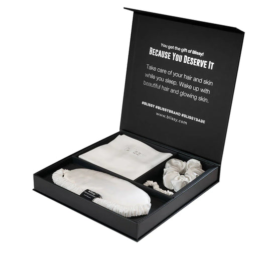 Nava Beauty Blissy Dream Set - Standard White Smoke Champagne,White,Pink,Black