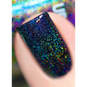 UberChic Beauty Say BOO and Scary On - Holographic Polish Regular Polish Light Pink