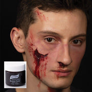 Graftobian Make-Up Company Blood Paste - Deep Red Rosy Brown 1 oz. - Deep Veinous Red,11 oz. Jar - Mass Casualty Sized