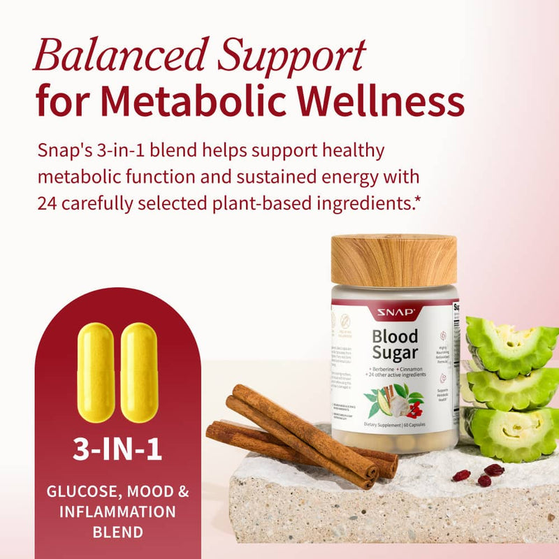 Snap Supplements Blood Sugar - 3x (Exclusive Deal) hidden White Smoke