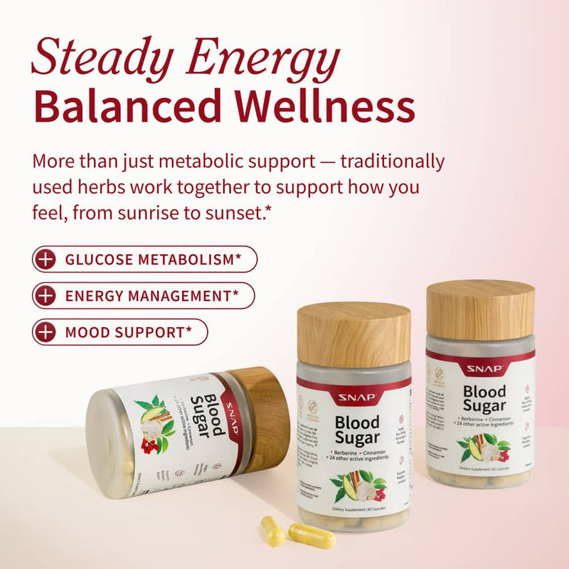 Snap Supplements Blood Sugar - 3x (Exclusive Deal) hidden White Smoke