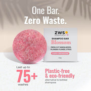 ZeroWasteStore.com Shampoo Bar Shampoo White Smoke Bloom with Castor Oil,Sunshine,Driftwood,Oasis,Maui Melon,Sunkissed,Blossom,Cobalt,Peppermint Breeze,Simply Unscented,Earth,Seasonal Harvest