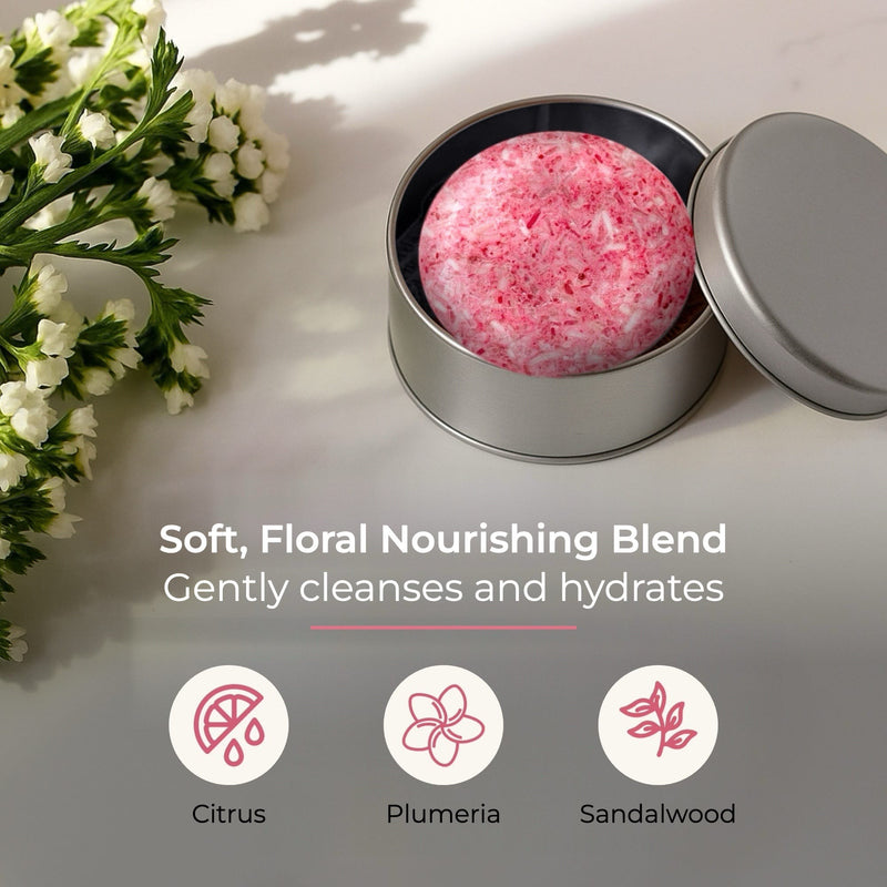 ZeroWasteStore.com Shampoo Bar Shampoo Dim Gray Bloom with Castor Oil,Sunshine,Driftwood,Oasis,Maui Melon,Sunkissed,Blossom,Cobalt,Peppermint Breeze,Simply Unscented,Earth,Seasonal Harvest